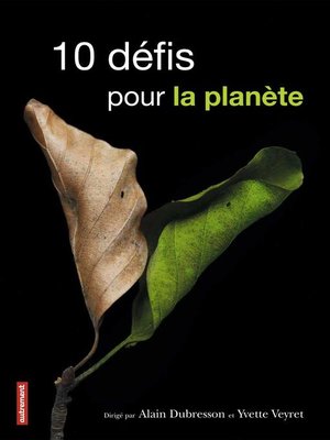 cover image of 10 défis pour la planète